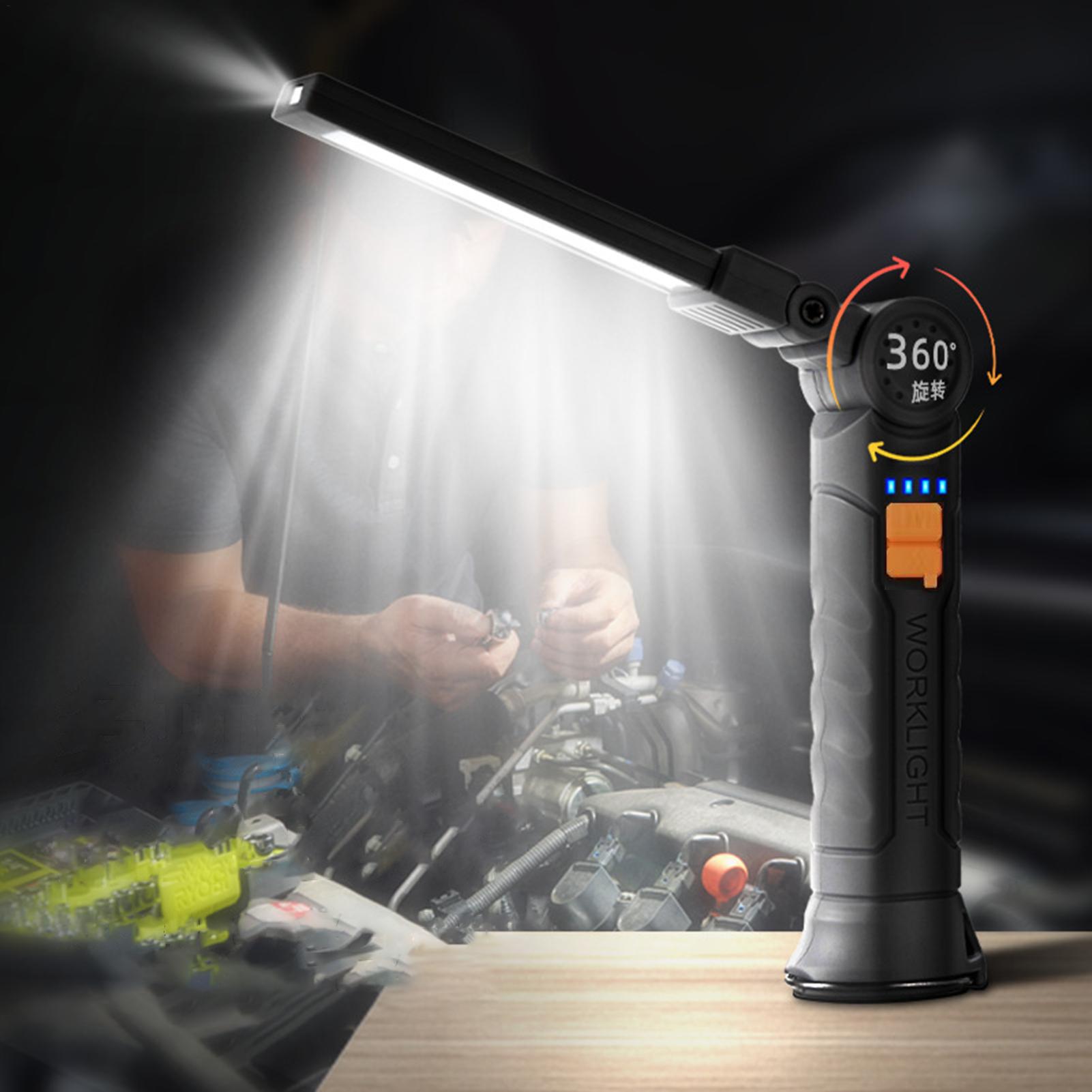 Outdoor Lighting Jobs - مصباح يدوي LED قابل لإعادة الشحن