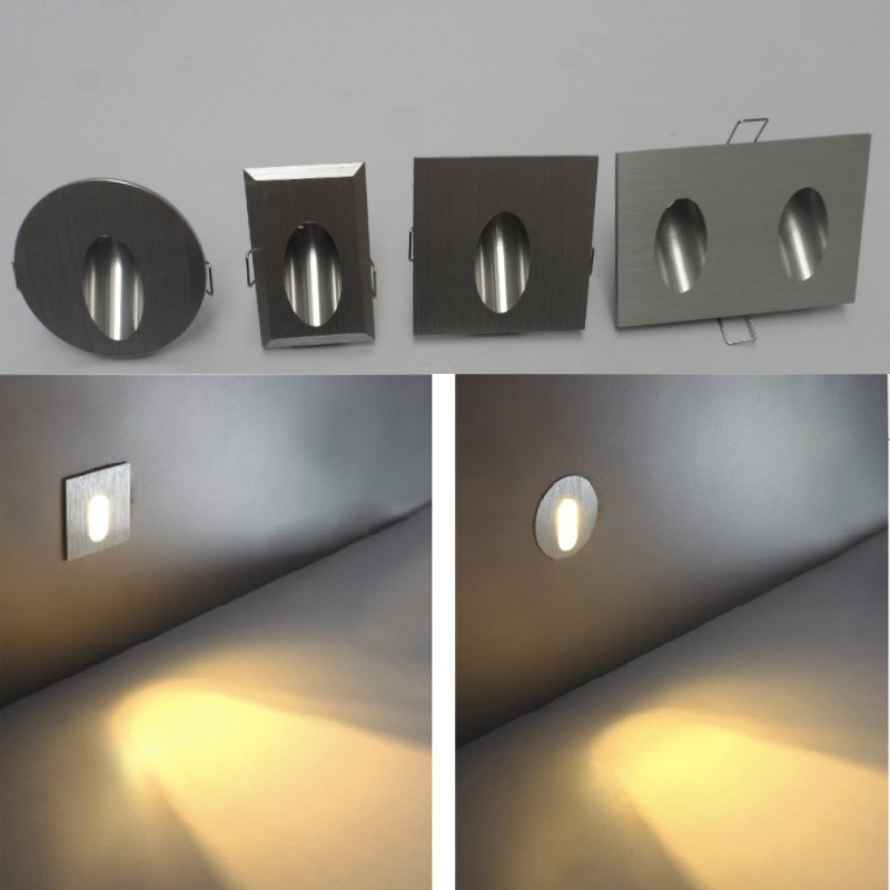 Outdoor Lighting Up And Down - الألومنيوم الحديثة LED أضواء لدرجات السلم