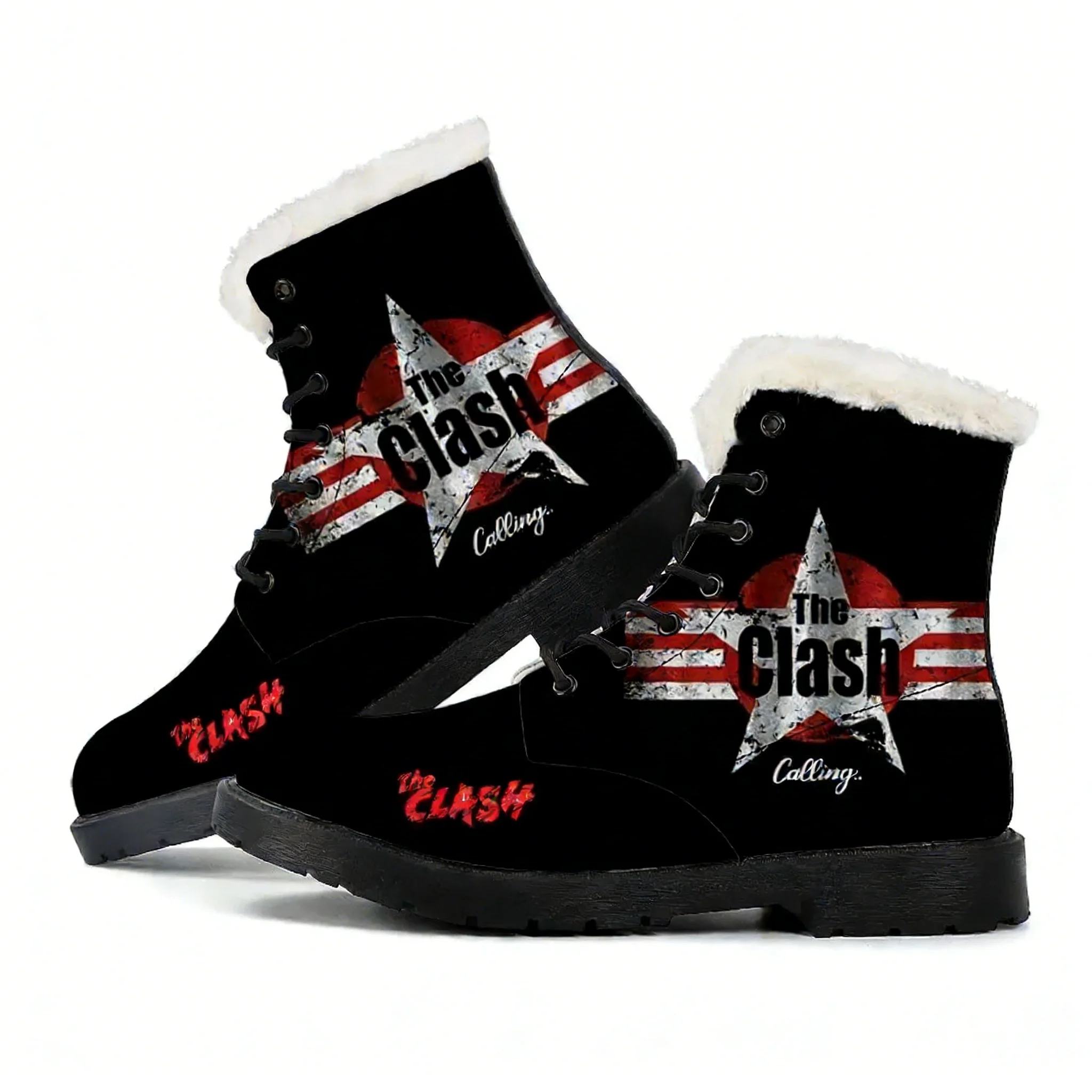 Outdoor Lighting High Quality - أحذية The Clash Rock Band Plush