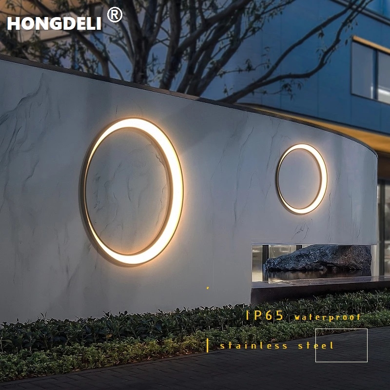 Outdoor Lighting Up And Down - مصباح حائط خارجي عصري على شكل
