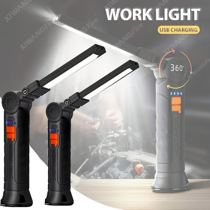 Outdoor Lighting Fixtures - مصباح يدوي LED قابل لإعادة الشحن
