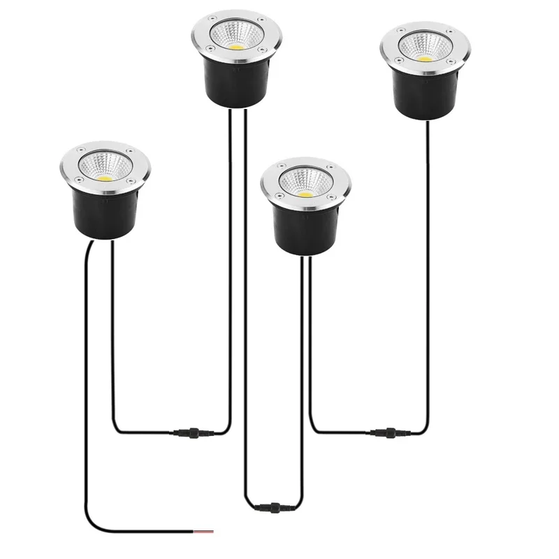 Outdoor Lighting Underground Wiring - إضاءة LED تحت الأرض مقاومة للماء