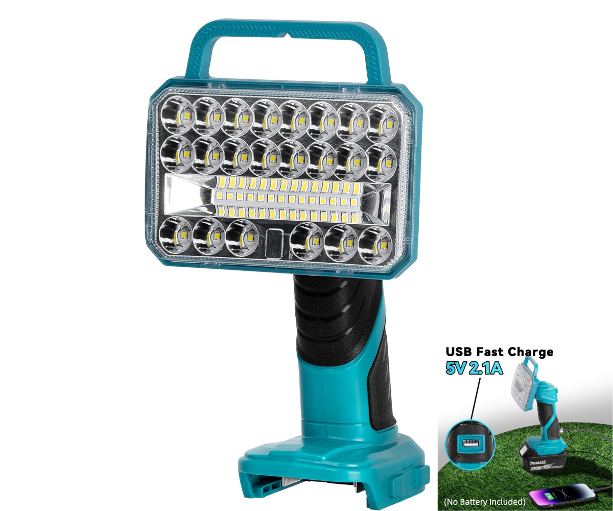 Outdoor Lighting Jobs - مصباح يدوي LED لاسلكي 18 وات