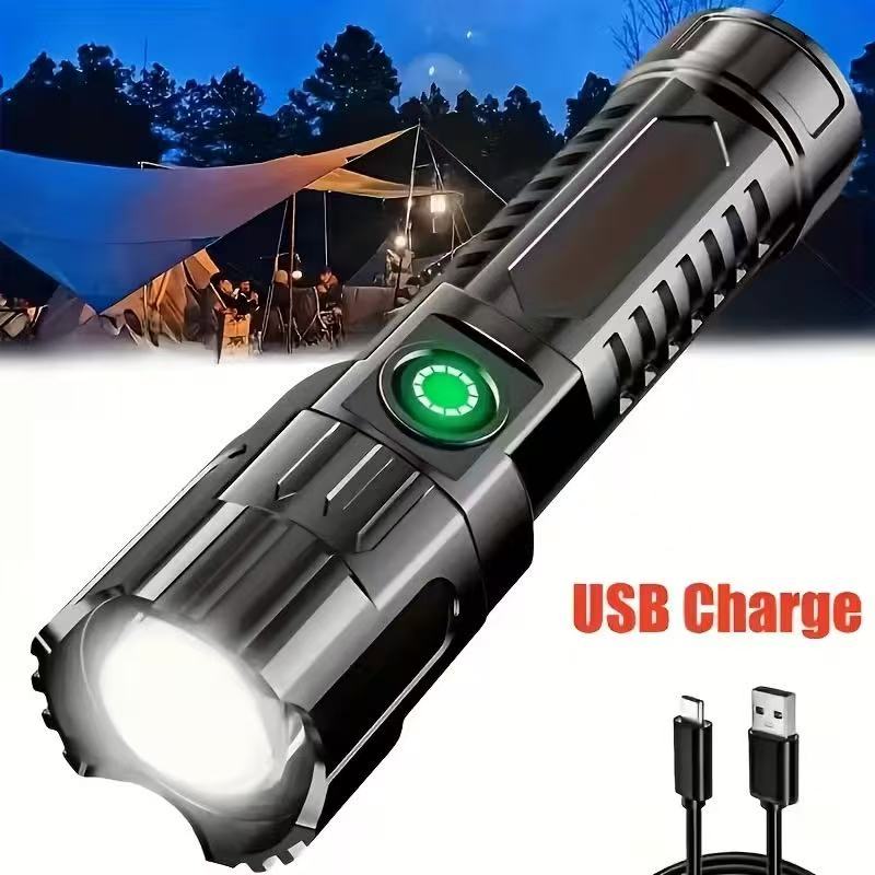 Outdoor Lighting Battery Powered - مصباح يدوي LED جديد عالي الطاقة