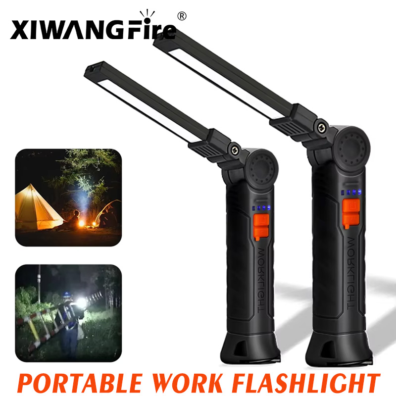 Outdoor Lighting Jobs - مصباح يدوي LED قابل لإعادة الشحن،