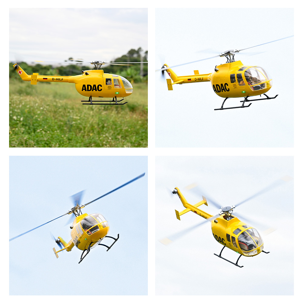 طائرة هليكوبتر FLY WING BO105  - مراجعة Outdoor Lighting Options وسعره