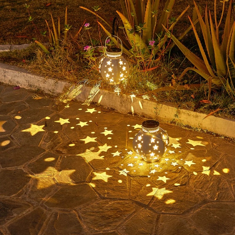 مصباح حديقة على شكل نجمة، أضوا - مراجعة Outdoor Lighting Fixtures وسعره