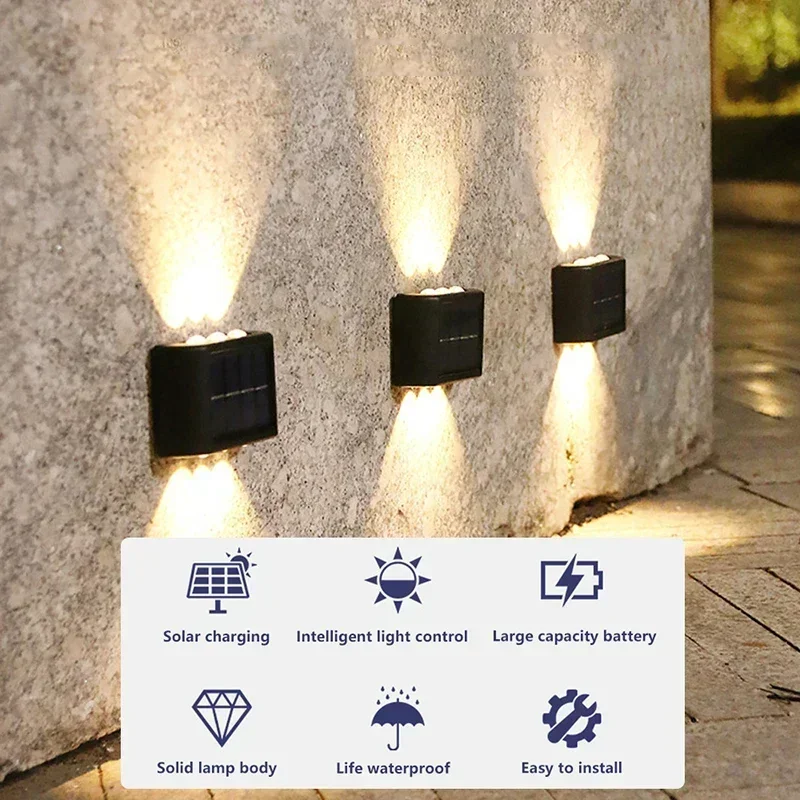 مصباح جداري شمسي LED خارجي مقا - مراجعة Outdoor Lighting Fixtures وسعره