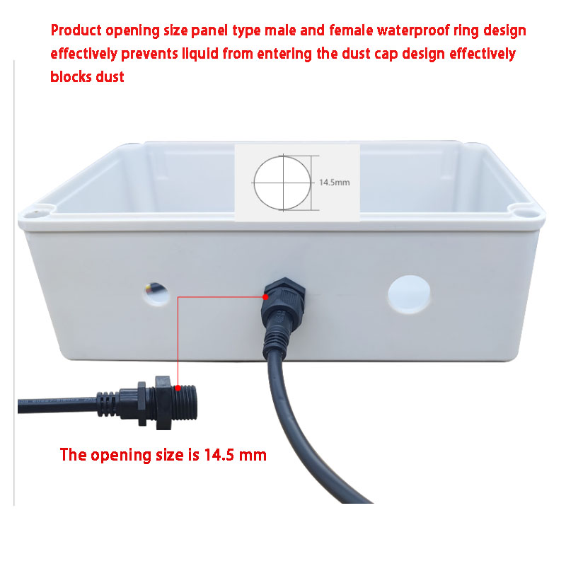 موصل لوحي مقاوم للماء IP68 بـ  - مراجعة Outdoor Lighting Joint Box وسعره