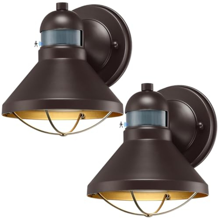 مجموعة من 2 مصباح جداري خارجي  - مراجعة Outdoor Lighting Fixtures وسعره