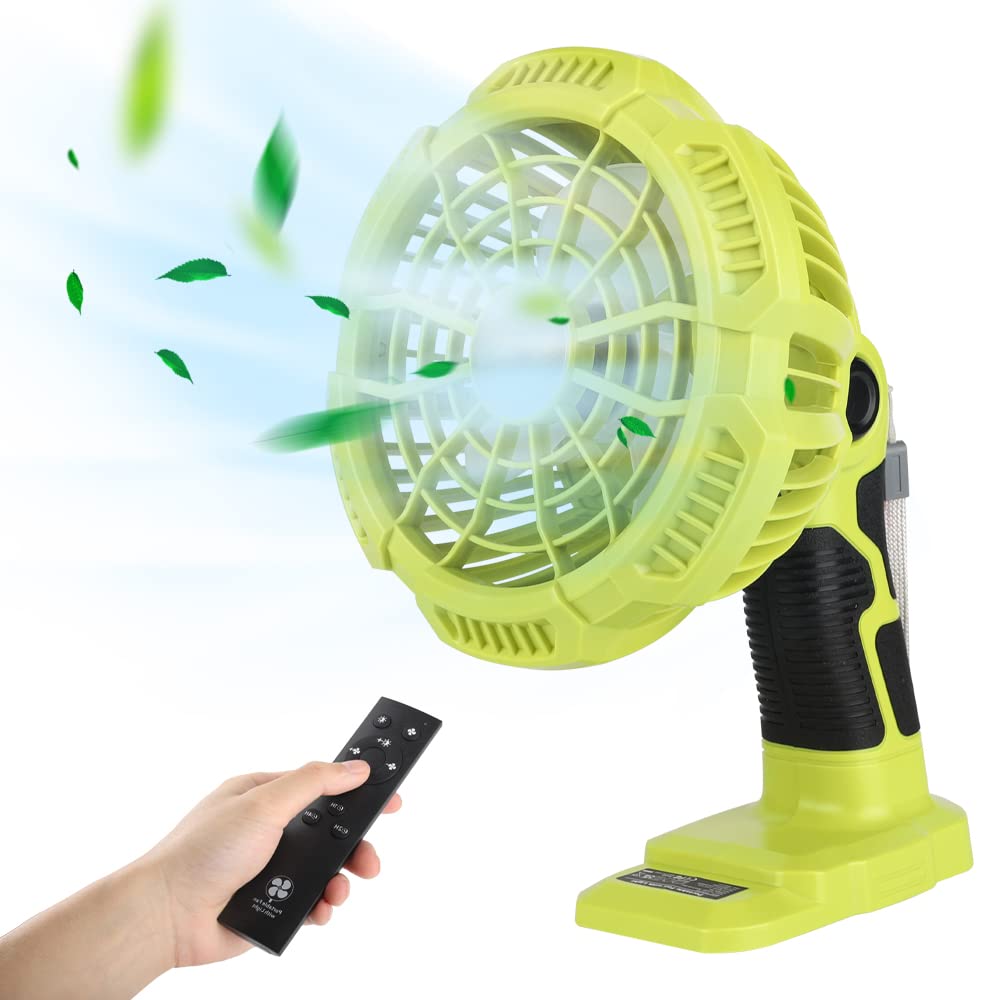 مراوح إضاءة ليد محمولة لاسلكية - مراجعة Outdoor Lighting Jobs وسعره