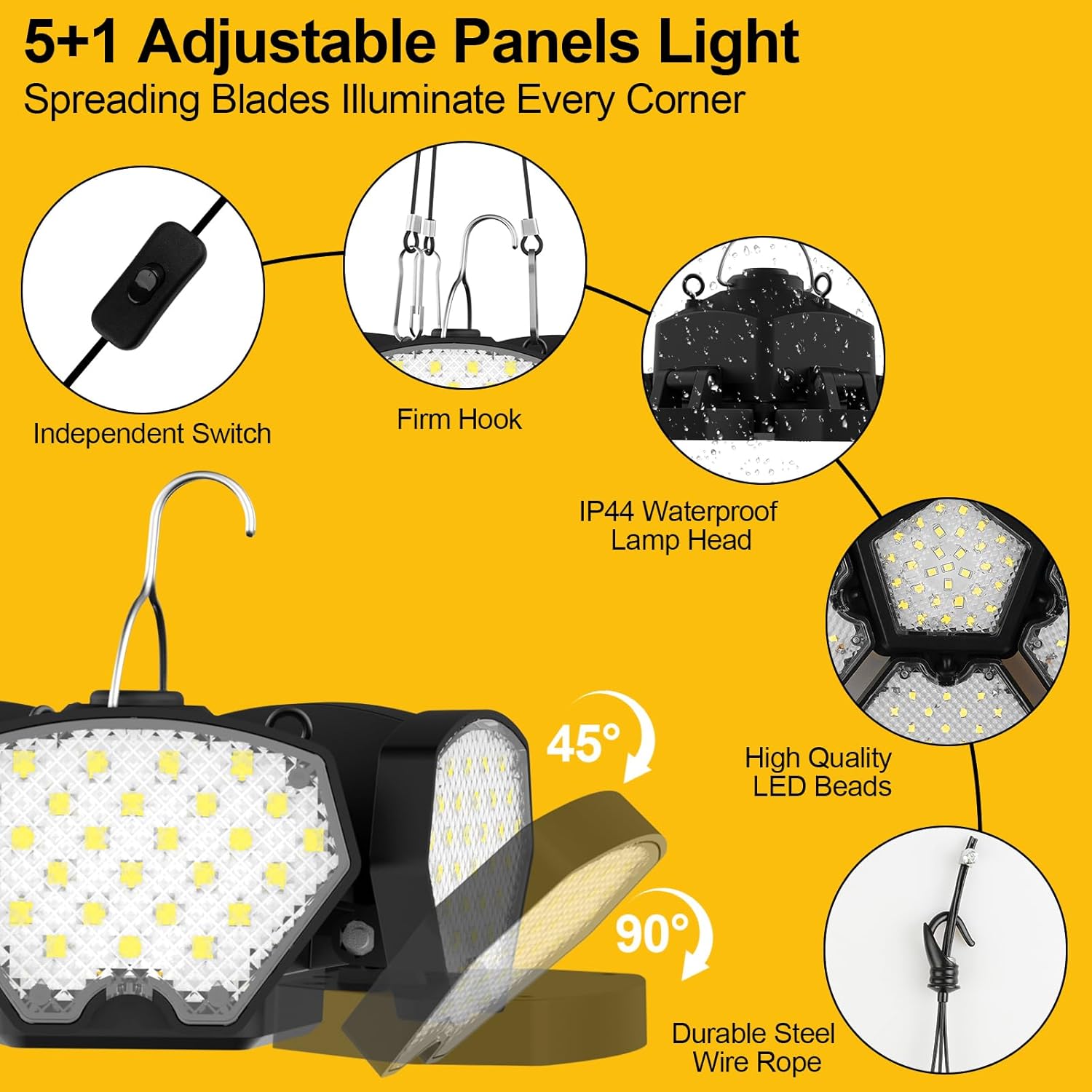 مصباح خيمة يعمل بالبطارية، إضا - مراجعة Outdoor Lighting Jobs وسعره