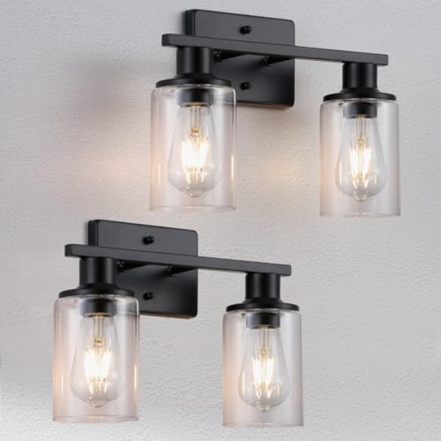 تركيبات إضاءة حمام غير لامعة ف - مراجعة Solar Wall Sconce وسعره