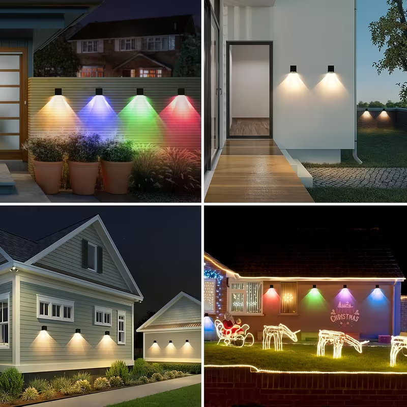 مصباح جداري خارجي مقاوم للماء  - مراجعة Solar Wall Sconce وسعره