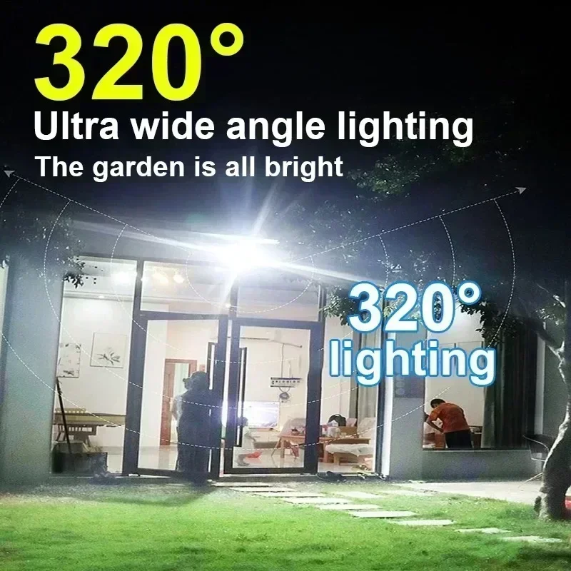 12000LM مصباح الجدار الشمسي ال - مراجعة Solar Wall Sconce وسعره