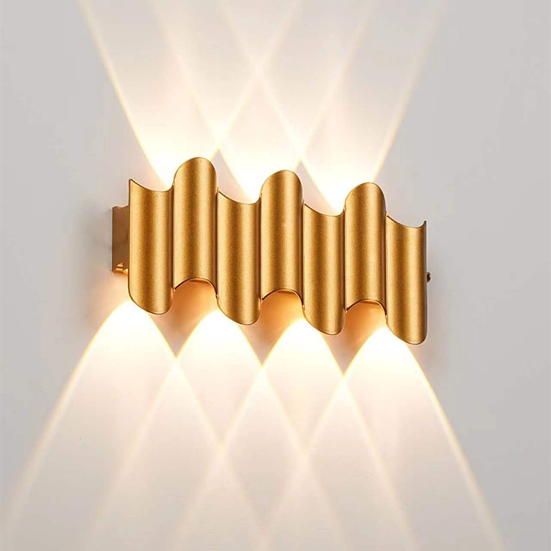 الألومنيوم الذهبي الجسم وحدة إ - مراجعة Outdoor Lighting Up And Down وسعره