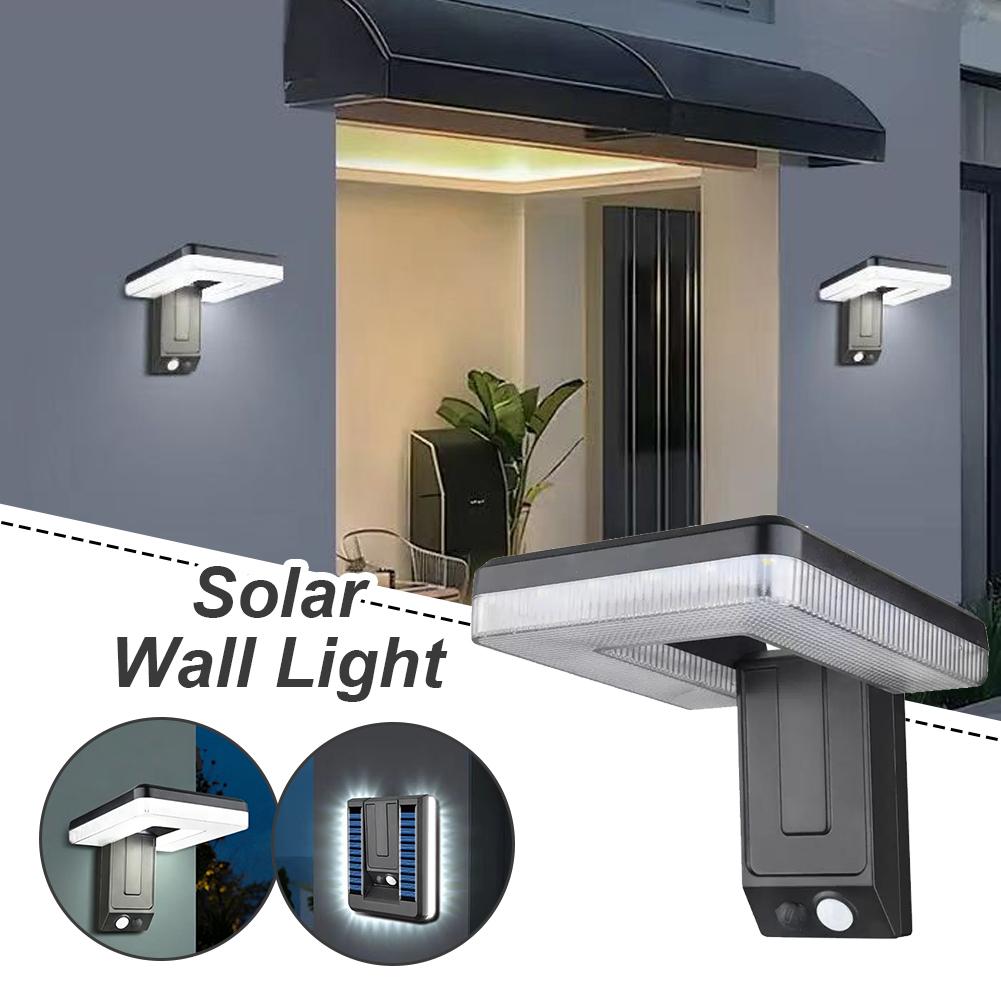 مصباح LED قابل للطي 120 °   مص - مراجعة Solar Wall Sconce وسعره