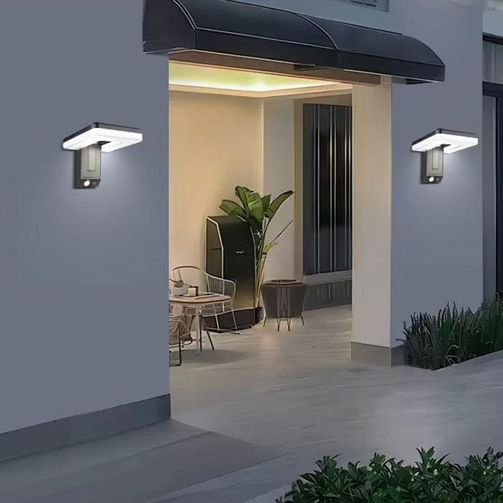 مصباح LED قابل للطي 120 °   مص - مراجعة Solar Wall Sconce وسعره