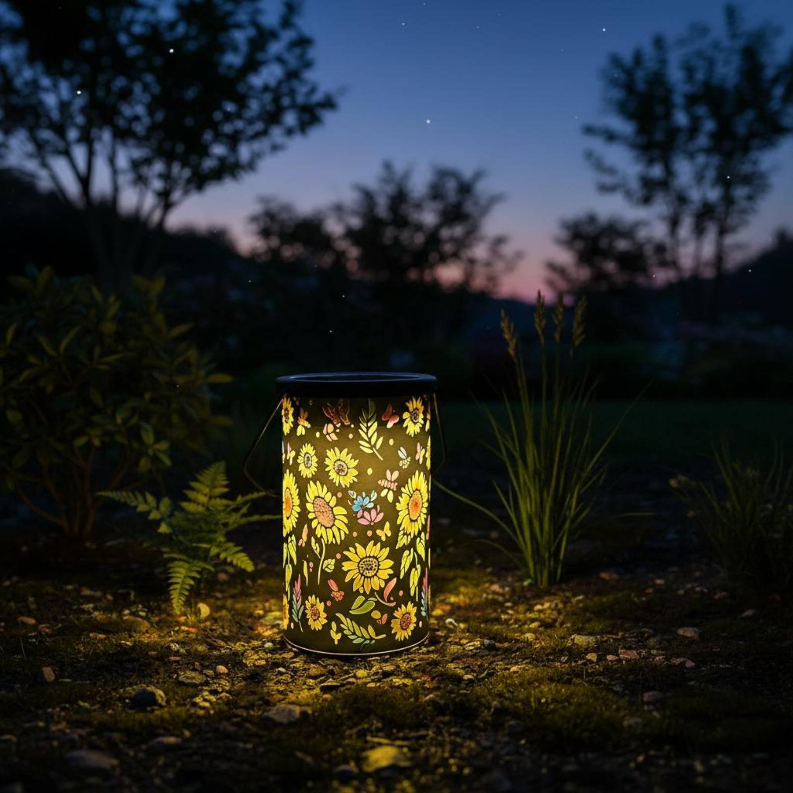 فانوس زهري بتصميم عتيق، مصباح  - مراجعة Outdoor Lighting Battery Powered وسعره