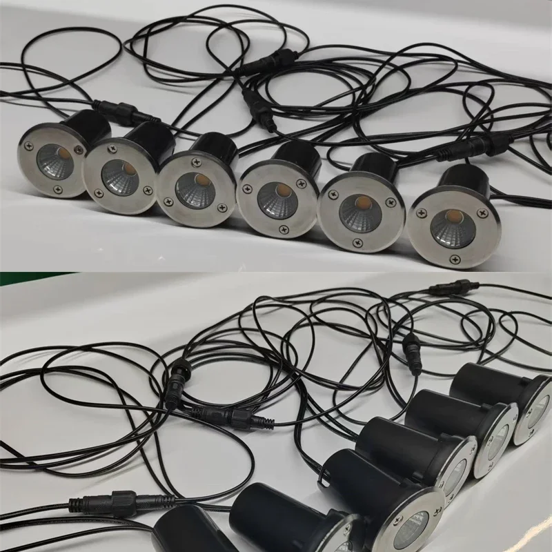 إضاءة LED تحت الأرض مقاومة للم - مراجعة Outdoor Lighting Underground Wiring وسعره