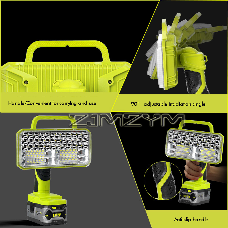 مصباح عمل LED لاسلكي 9 بوصة 40 - مراجعة Outdoor Lighting Jobs وسعره