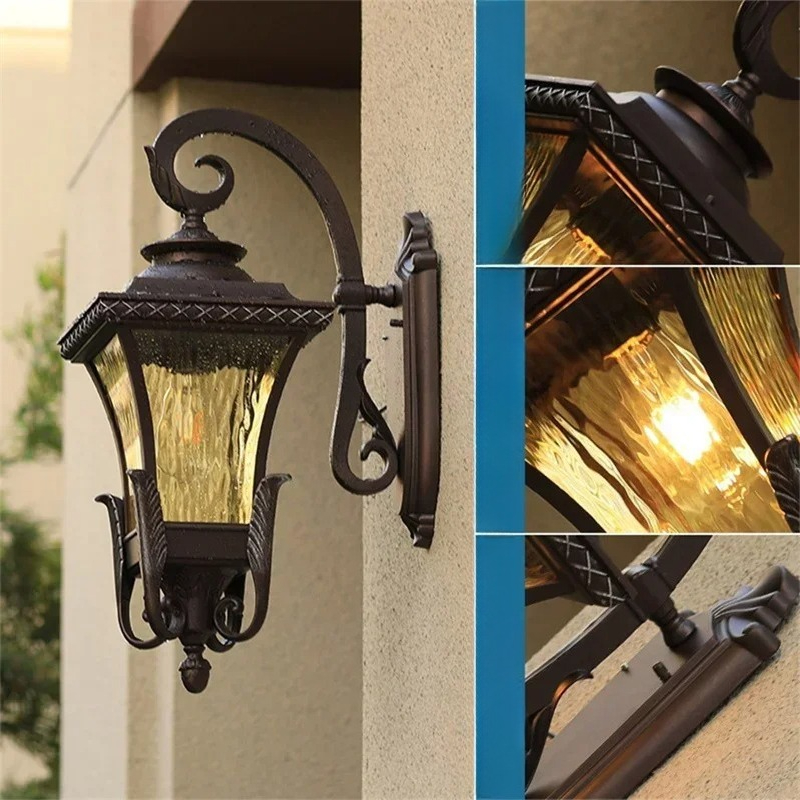 مصباح جداري خارجي على الطراز ا - مراجعة Outdoor Lighting Up And Down وسعره