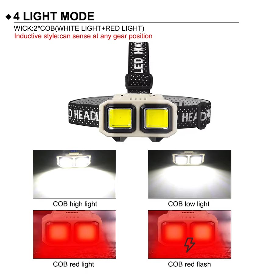 مصباح رأس LED قابل لإعادة الشح - مراجعة Outdoor Lighting Jobs وسعره