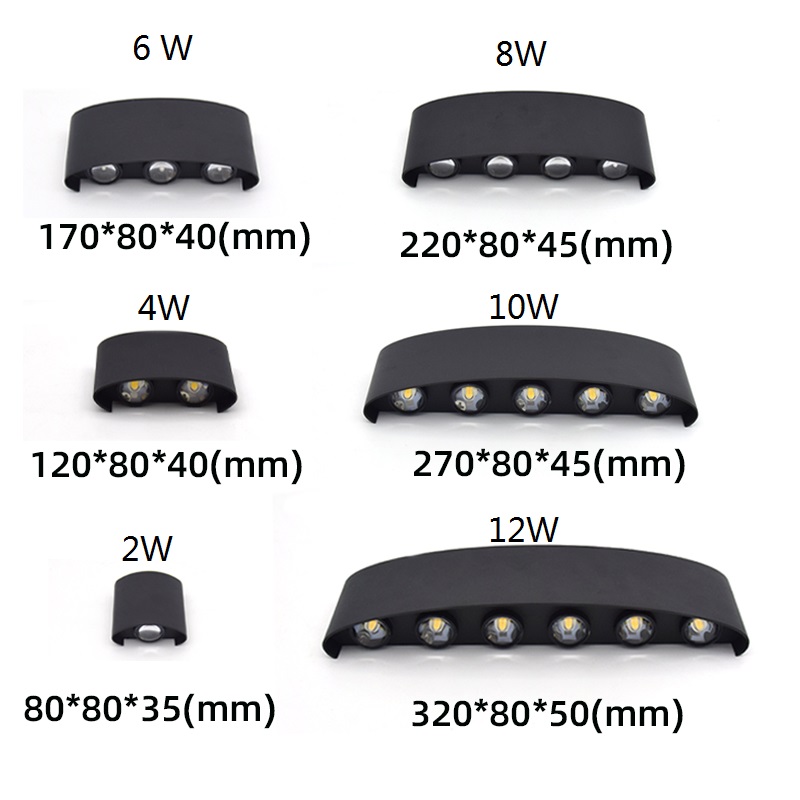 الحديثة وحدة إضاءة Led جداريّة - مراجعة Outdoor Lighting Up And Down وسعره